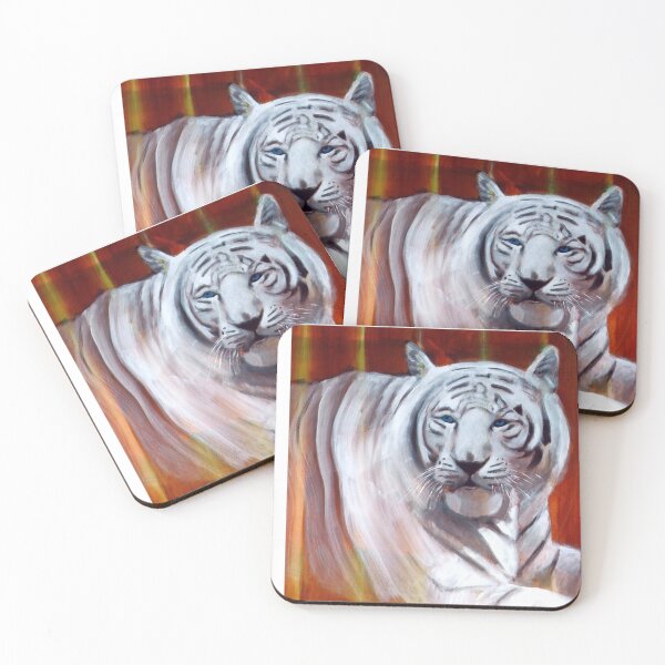 Item preview, white tiger designed and sold by colorgallery11.