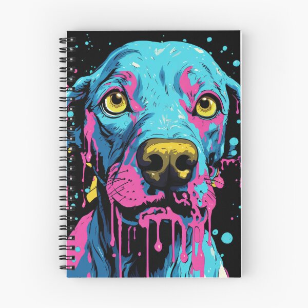 Item preview, a doggy with a pink blob  designed and sold by AceILA.