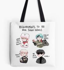 BTS: HOW TO BE MIN SUGA Tote Bag