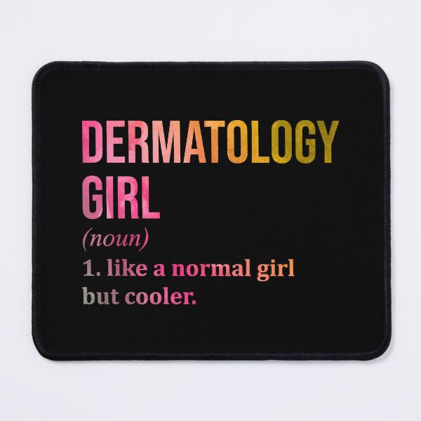 Item preview, Dermatology Girl Definition Dermatologist in Watercolor designed and sold by XCIV.
