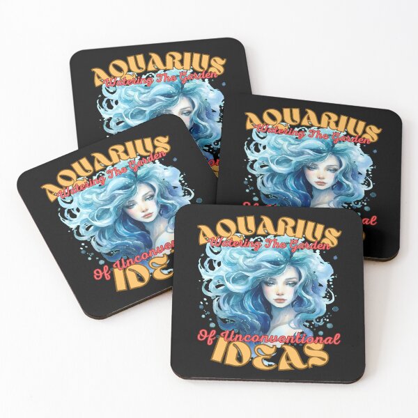 Item preview, Aquarius: Watering The Garden Of Unconventional Ideas. aquarius january designed and sold by ZodiacWonders.