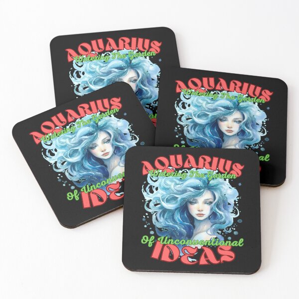 Item preview, Aquarius: Watering The Garden Of Unconventional Ideas. aquarius rising designed and sold by ZodiacWonders.