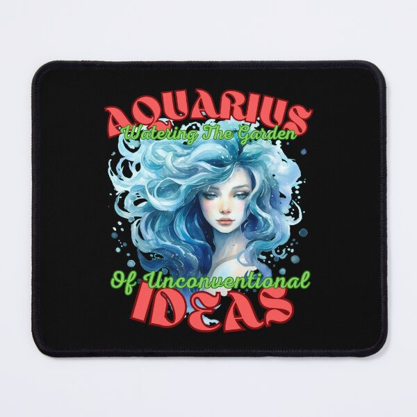 Item preview, Aquarius: Watering The Garden Of Unconventional Ideas. aquarius rising designed and sold by ZodiacWonders.