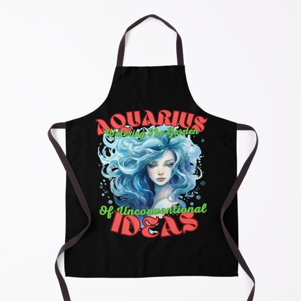Item preview, Aquarius: Watering The Garden Of Unconventional Ideas. aquarius rising designed and sold by ZodiacWonders.