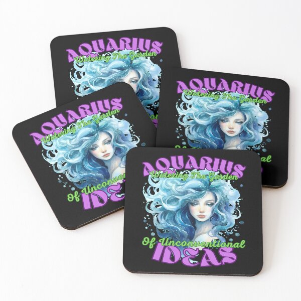 Item preview, Aquarius: Watering The Garden Of Unconventional Ideas. aquarius facts designed and sold by ZodiacWonders.