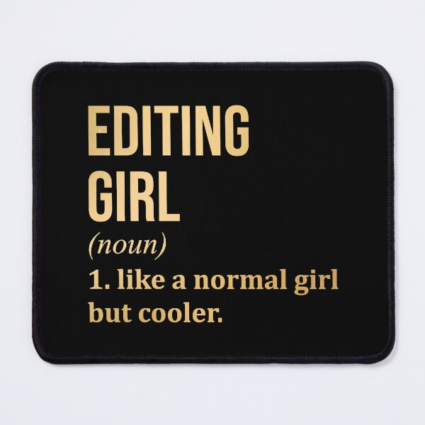 Item preview, Editing Girl Definition Editor in Gold designed and sold by XCIV.