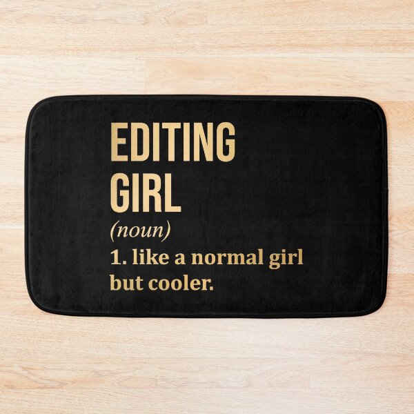 Item preview, Editing Girl Definition Editor in Gold designed and sold by XCIV.