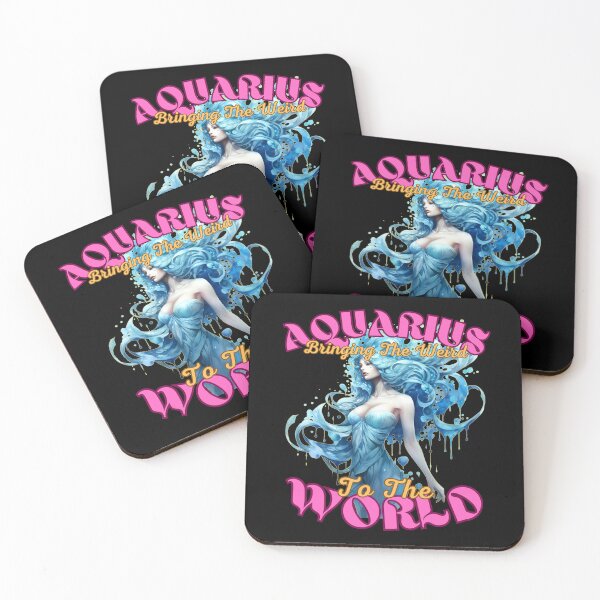 Item preview, Aquarius: Bringing The Weird To The World. aquarius february designed and sold by ZodiacWonders.