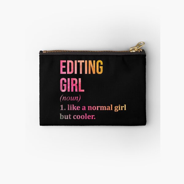 Item preview, Editing Girl Definition Editor in Watercolor designed and sold by XCIV.