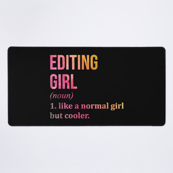 Item preview, Editing Girl Definition Editor in Watercolor designed and sold by XCIV.