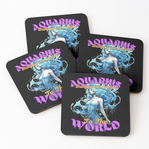 Item preview, Aquarius: Bringing The Weird To The World. aquarius star sign designed and sold by ZodiacWonders.