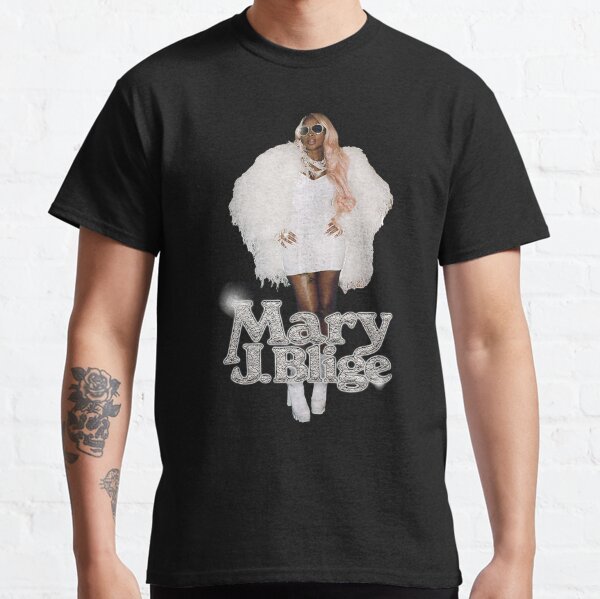 Mary J. Blinge, Shirts, Mary J Blige Faces All Over Blue Black Red Tie  Dye T Shirt New Super Bowl
