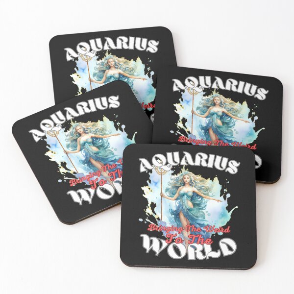 Item preview, Aquarius: Bringing The Weird To The World. cute aquarius designed and sold by ZodiacWonders.