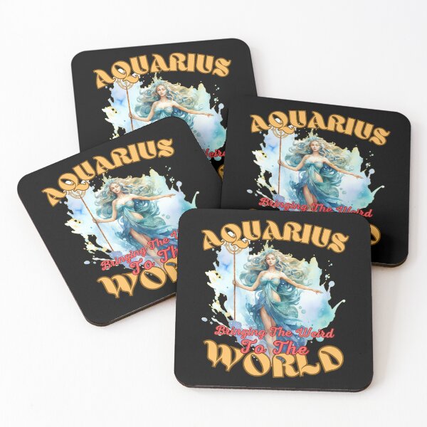 Item preview, Aquarius: Bringing The Weird To The World. aquarius january designed and sold by ZodiacWonders.