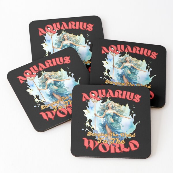 Item preview, Aquarius: Bringing The Weird To The World. aquarius rising designed and sold by ZodiacWonders.