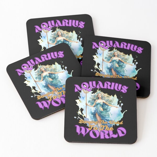 Item preview, Aquarius: Bringing The Weird To The World. aquarius facts designed and sold by ZodiacWonders.