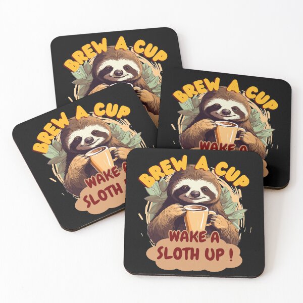 Item preview, Morning Brew Sloth designed and sold by soondoock.