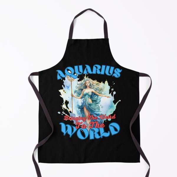 Item preview, Aquarius: Bringing The Weird To The World. aquarius horoscope designed and sold by ZodiacWonders.