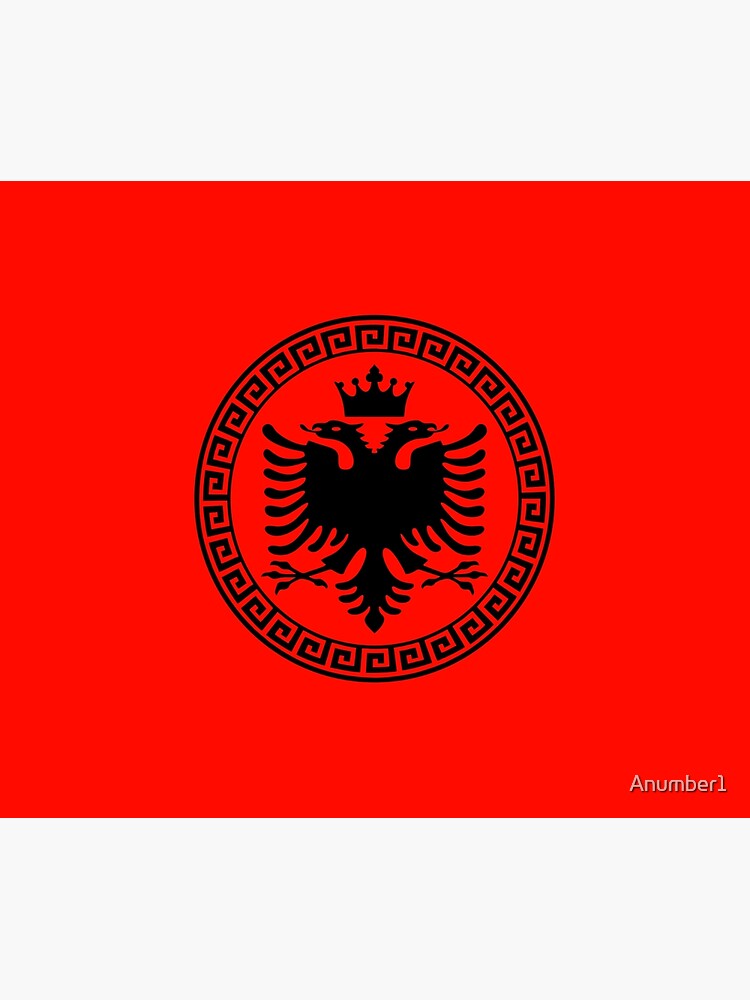 Albanische Flagge Bilder - Ausmalbilder