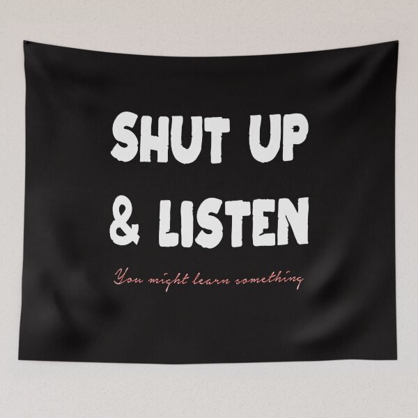 Item preview, shaddup designed and sold by halibutgoatramb.