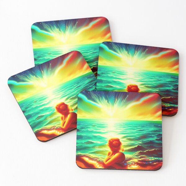 Item preview, Serene Seaside Reflections designed and sold by VisionGalaxyDesigns.