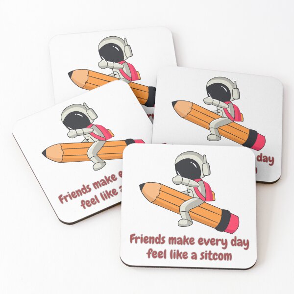 Item preview, “Friends make every day feel like a sitcom” SlogansShirt designed and sold by Nokart.