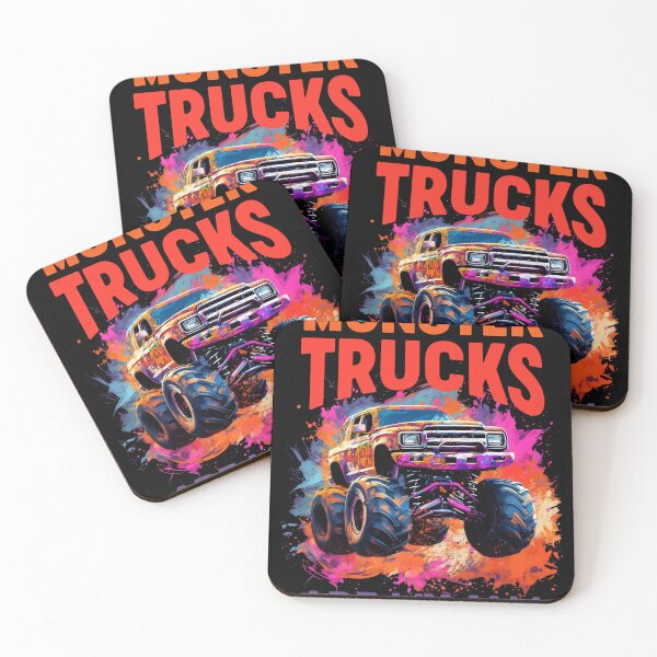 Item preview, Monster Truck Big Retro Race Dad Trucker Lover Jam Vintage designed and sold by farhanhafeez.