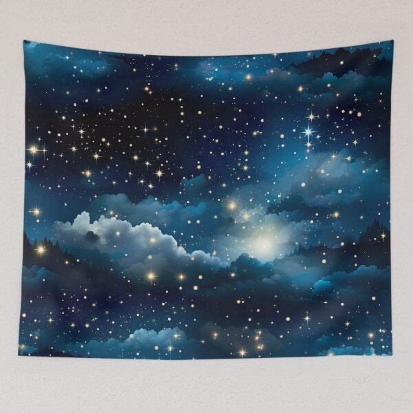 Item preview, Night Sky full of Stars designed and sold by Hibiskusmond.