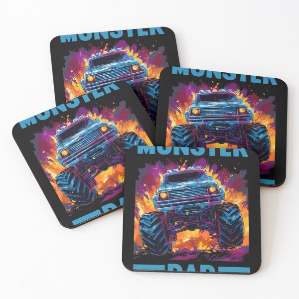 Item preview, Monster Truck Dad - Monster Dad - Dad Trucker Retro Vintage designed and sold by farhanhafeez.