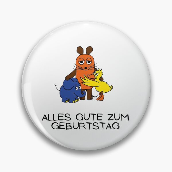 Artikelvorschau, Geburtstagsgrüße – Sendung mit der Maus entworfen und verkauft von LaundrySalt.