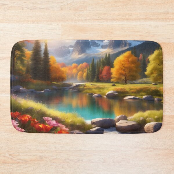 Item preview, Beautiful Autumn Mountain View designed and sold by Tau Tia L Douglass.