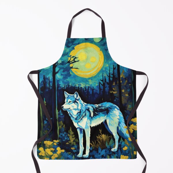 Item preview, Wolf under a Harvest Moon designed and sold by alw951.