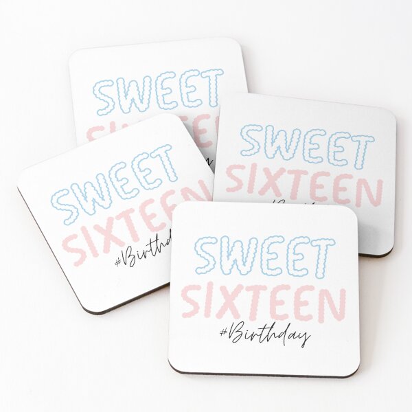Item preview,  Sweet 16 Birthday squad Girl party cute pink blue pastel girly designed and sold by TNwandesignart.