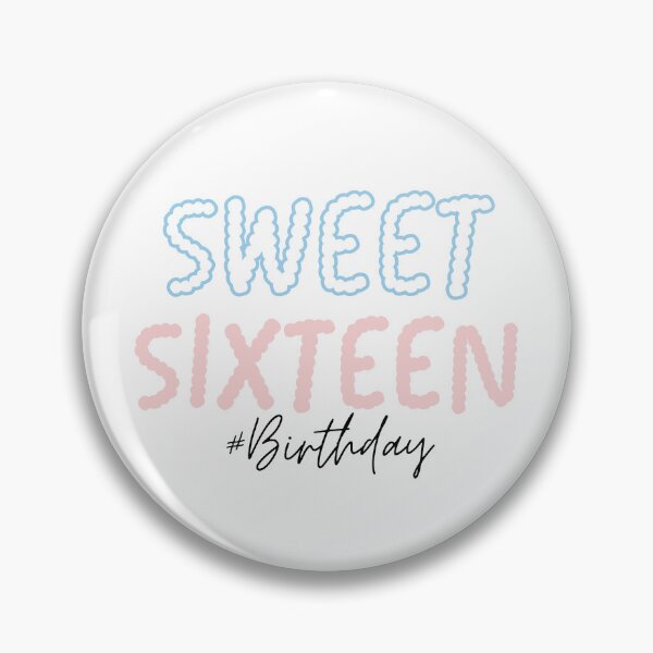 Item preview,  Sweet 16 Birthday squad Girl party cute pink blue pastel girly designed and sold by TNwandesignart.