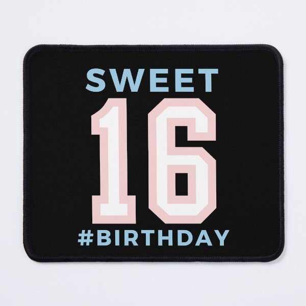Item preview, Sweet 16 Birthday squad Girl party cute pink blue pastel girly designed and sold by TNwandesignart.