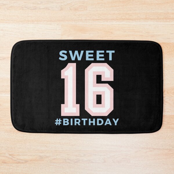 Item preview, Sweet 16 Birthday squad Girl party cute pink blue pastel girly designed and sold by TNwandesignart.