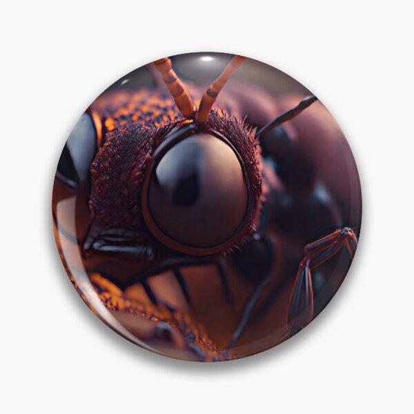 Item preview, "Captivating Realism: A Macro Portrait of an Ant Amidst a Bokeh Background" designed and sold by Best-Art-32.