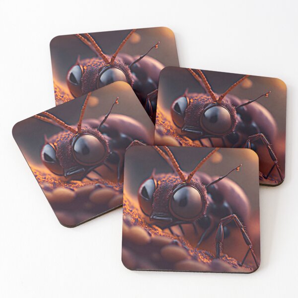 Item preview, "Realismo cautivador: un retrato macro de una hormiga en medio de un fondo bokeh" designed and sold by Best-Art-32.