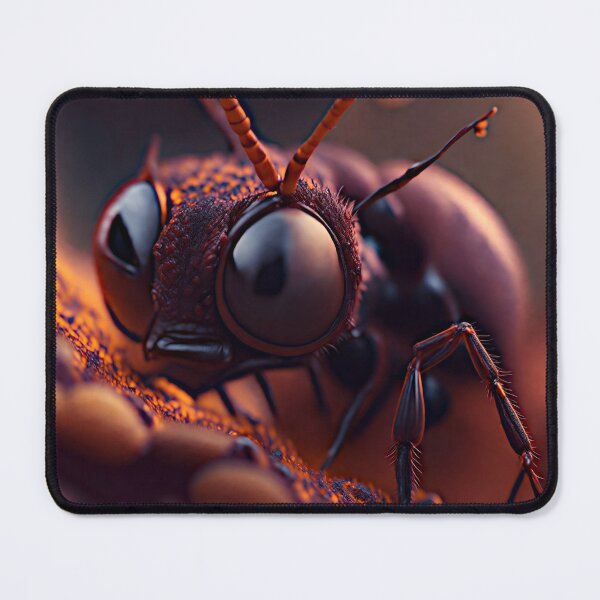 Item preview, "Captivating Realism: A Macro Portrait of an Ant Amidst a Bokeh Background" designed and sold by Best-Art-32.