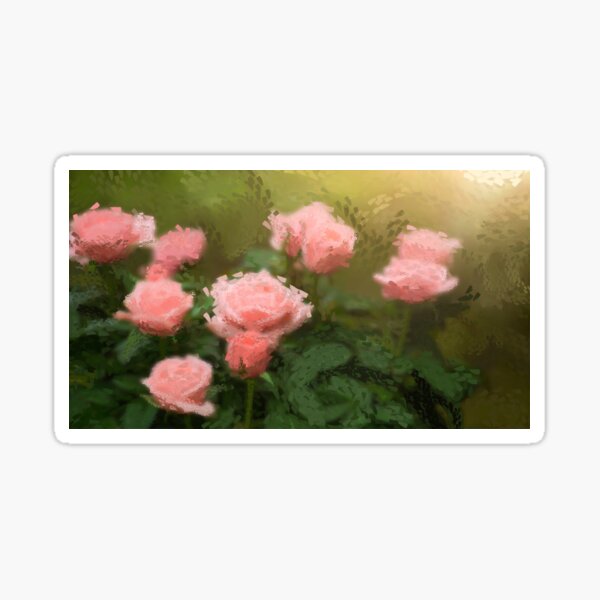 Item preview, Pink roses designed and sold by alivialord.