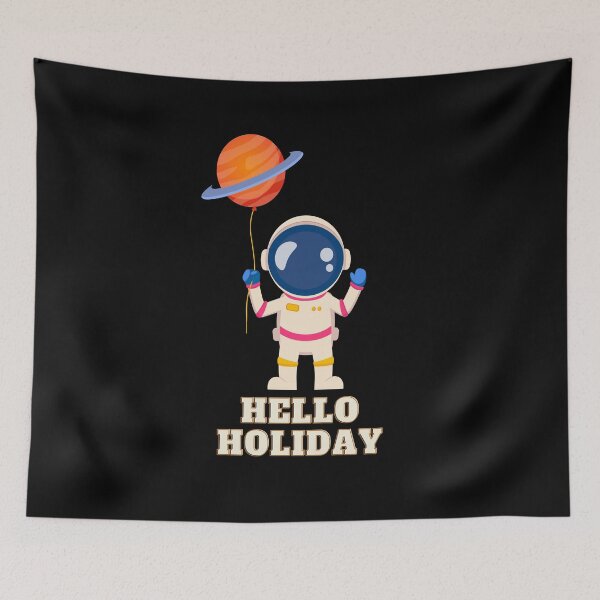 Item preview, “Hello Holiday” Slogans Shirts for men, women and kids designed and sold by Nokart.
