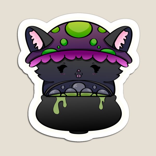 Item preview, Witchy Kitty designed and sold by LadyAmanita.