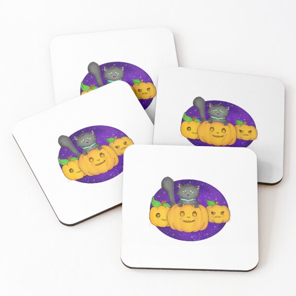 Item preview, halloween cat designed and sold by somishii.
