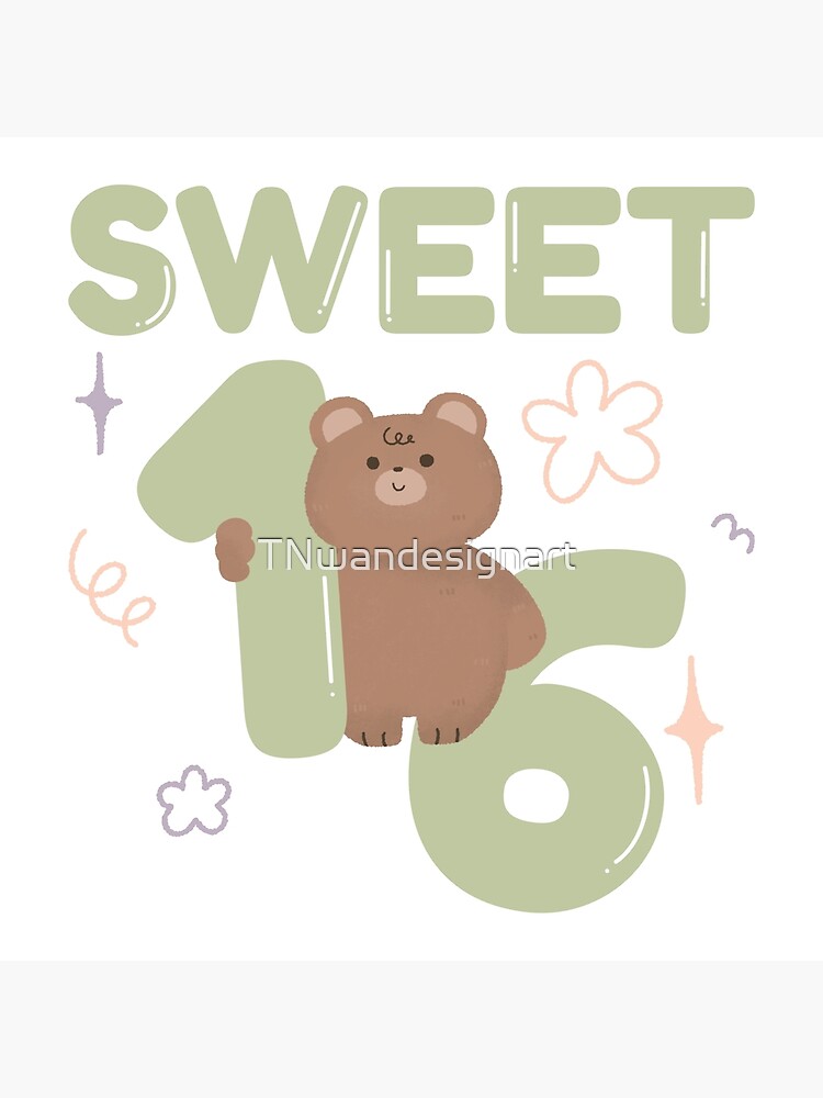 Sweet 16 hot sale teddy bears