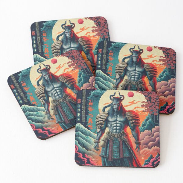 Item preview, Vintage Japan - Umbrella Keep Going Samurai designed and sold by HugoManski.