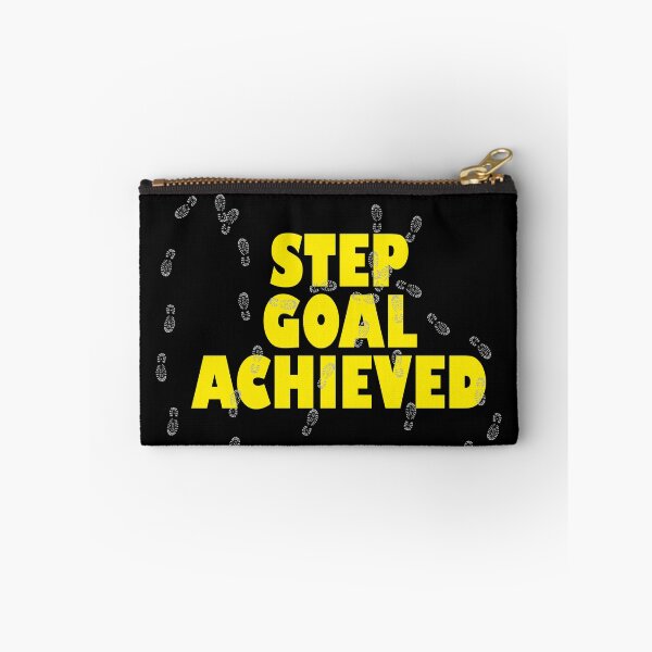 Item preview, Step Goal Achieved Quote: Motivational Art Piece designed and sold by ShubhankarK.