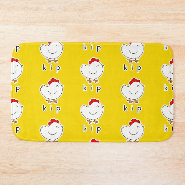 Item preview, Kip geel designed and sold by Krissys-Art.