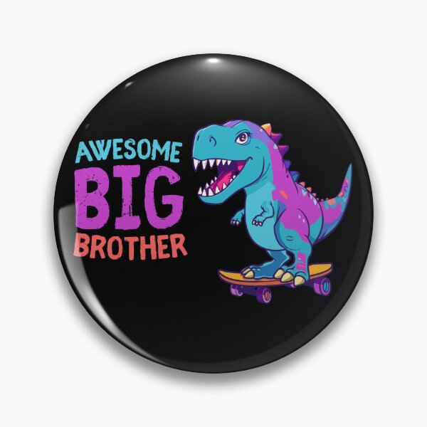 Item preview, Awesome brother Skateboarding T-Rex Dinosaur  designed and sold by messy-nessie.