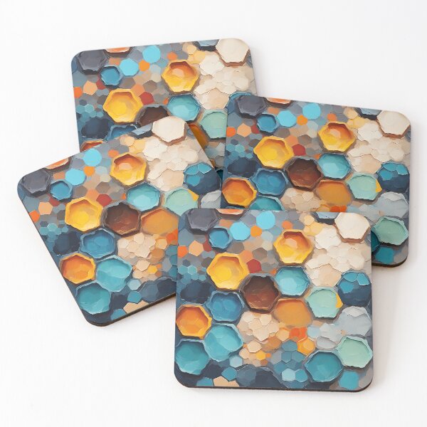 Item preview, Hexagon Impressions designed and sold by KeithHix.