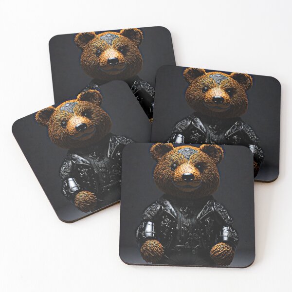 Item preview, "Graceful Elegance: The Majestic Bear in a Tailored Black Suit" designed and sold by Best-Art-32.